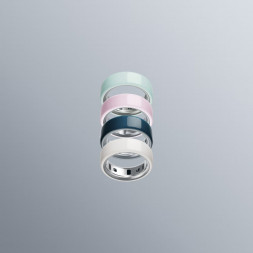Умное кольцо Oura Ring 4 Ceramic (размер 8), Облако/Cloud