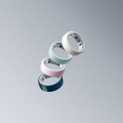 Умное кольцо Oura Ring 4 Ceramic (размер 10), Облако/Cloud