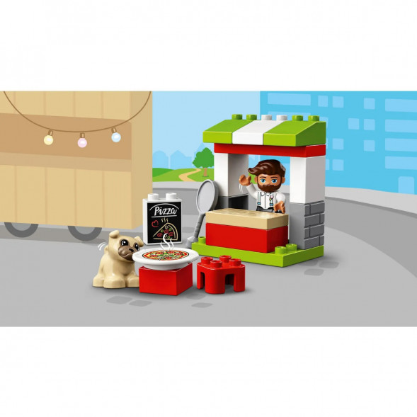 Конструктор LEGO DUPLO 10927 Town Киоск-пиццерия в Хабаровске