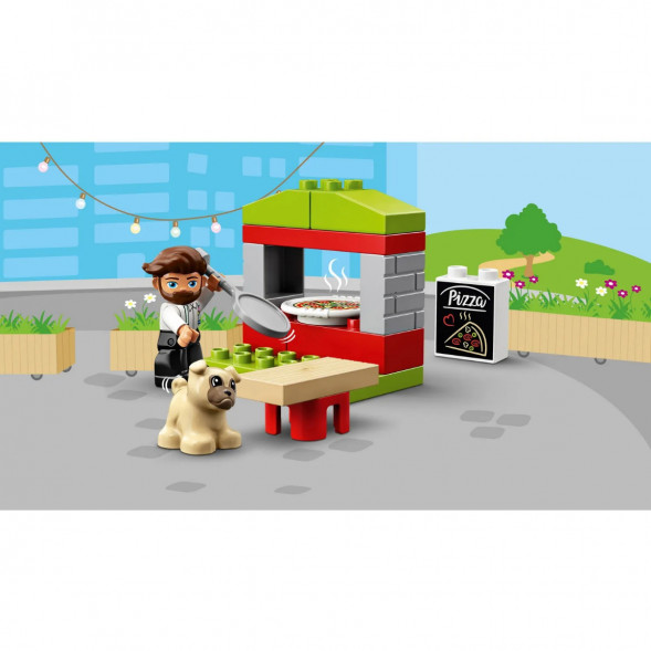 Конструктор LEGO DUPLO 10927 Town Киоск-пиццерия в Хабаровске