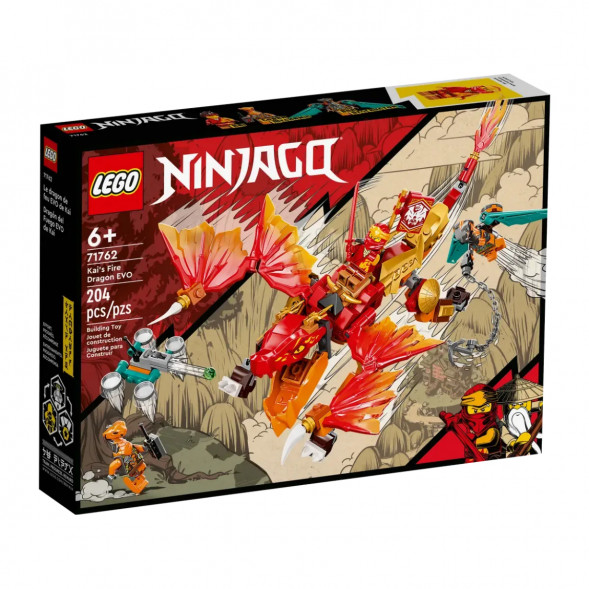 Конструктор LEGO Ninjago 71762 Огненный дракон ЭВО Кая в Хабаровске