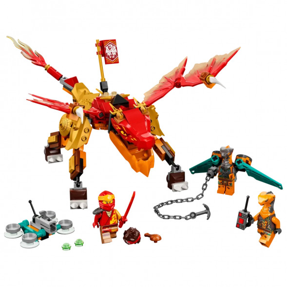 Конструктор LEGO Ninjago 71762 Огненный дракон ЭВО Кая в Хабаровске