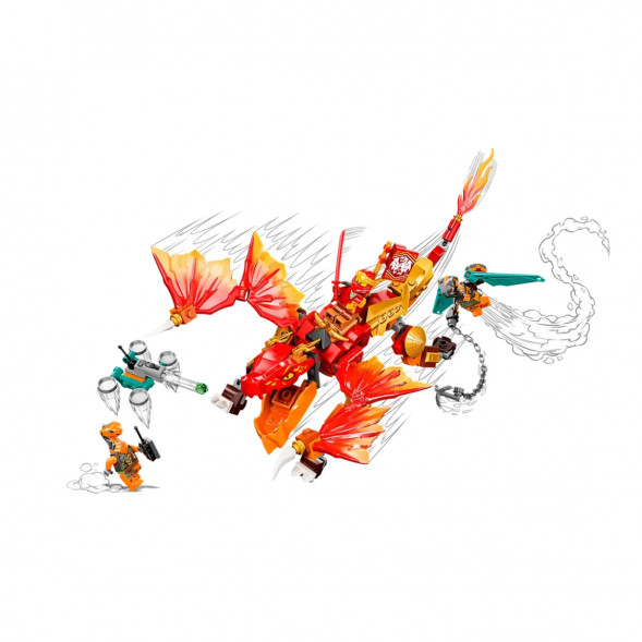 Конструктор LEGO Ninjago 71762 Огненный дракон ЭВО Кая в Хабаровске