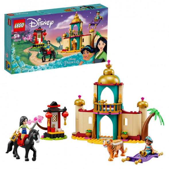 Конструктор LEGO Disney Princess 43208 Приключения Жасмин и Мулан в Хабаровске