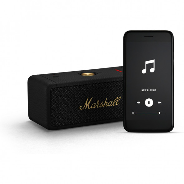 Портативная акустика Marshall Emberton II, 20 Вт, Black/Brass в Хабаровске