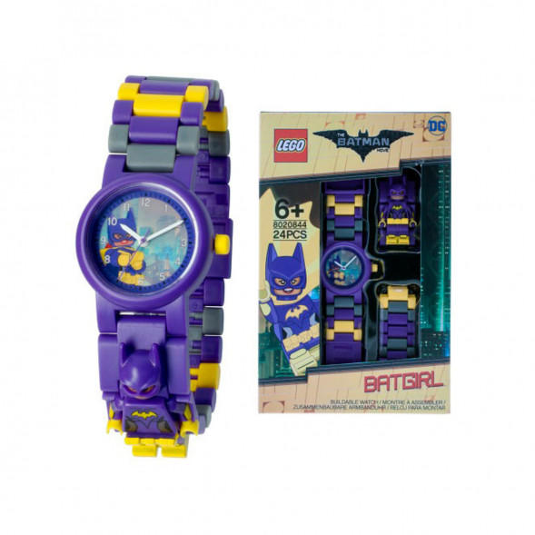Часы LEGO Super Heroes 8020844 Batman Movie Бэтгерл с минифигуркой в Хабаровске