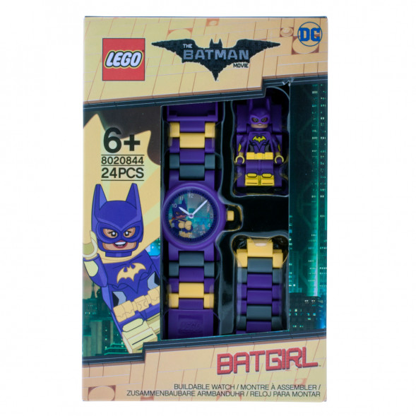 Часы LEGO Super Heroes 8020844 Batman Movie Бэтгерл с минифигуркой в Хабаровске