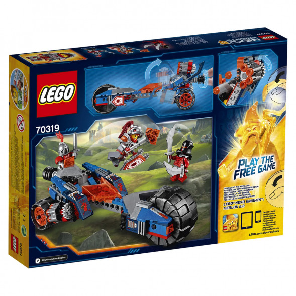 Конструктор LEGO Nexo Knights 70319 Молниеносная машина Мэйси в Хабаровске