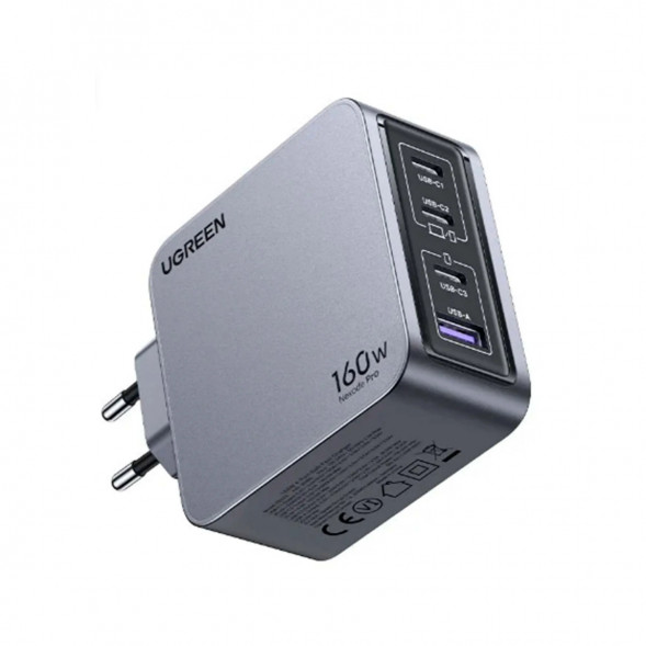 Сетевое зарядное устройство Ugreen 160W GaN USB-C в Хабаровске