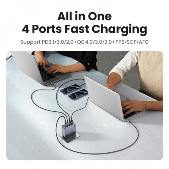 Сетевое зарядное устройство Ugreen 160W GaN USB-C в Хабаровске