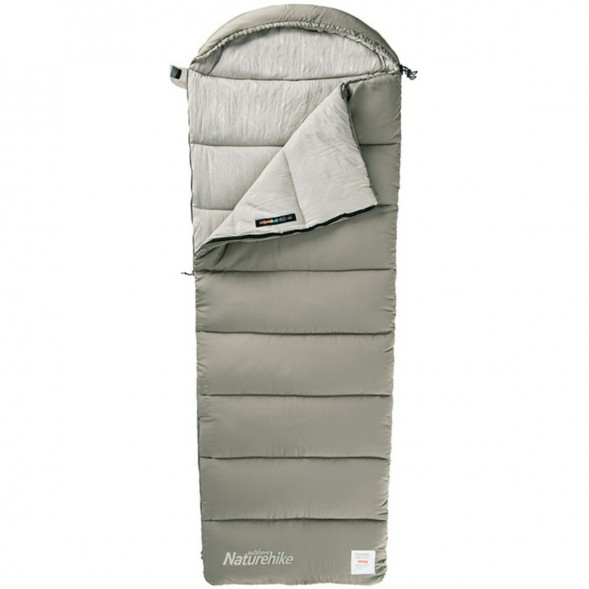 Спальный мешок Naturehike M300 (правый), зеленый в Хабаровске