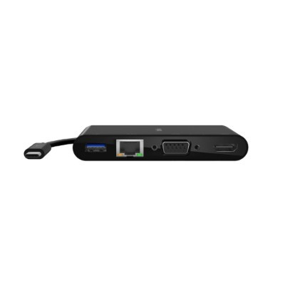 Док-станция Belkin USB-C Multimedia + Charge Adapter AVC004btBK, черный в Хабаровске