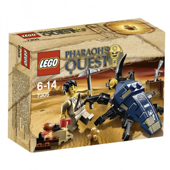 Конструктор LEGO Pharaohs Quest 7305 Атака скарабея в Хабаровске
