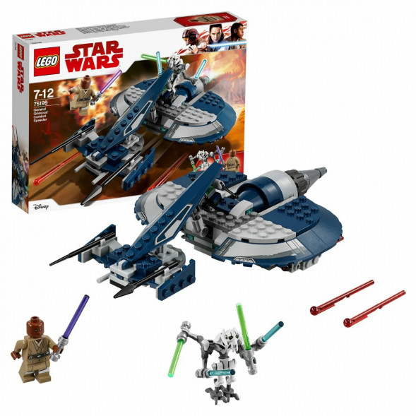Конструктор LEGO Star Wars 75199 Боевой спидер генерала Гривуса в Хабаровске