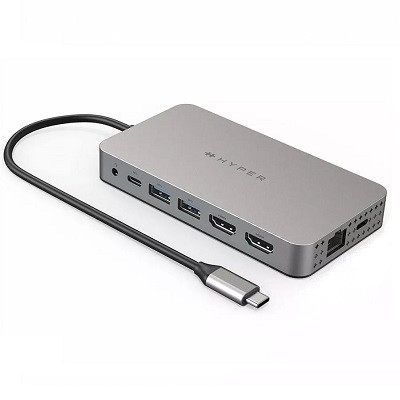 USB Хаб Hyper HyperDrive Dual 4K HDMI 10-в-1 USB-C в Хабаровске