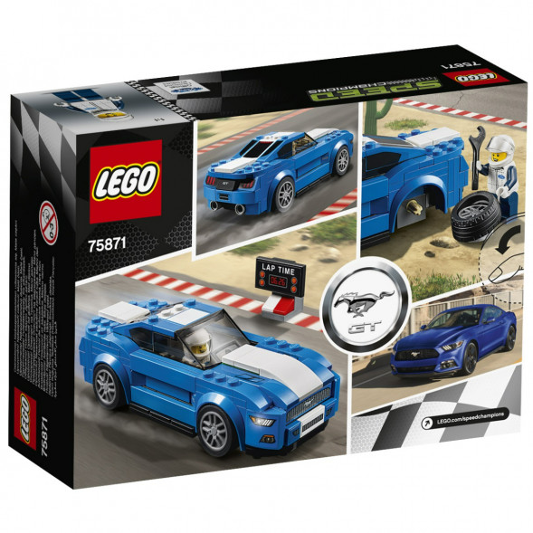 Конструктор LEGO Speed Champions 75871 Ford Mustang GT в Хабаровске