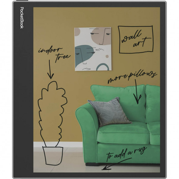 Электронная книга PocketBook InkPad Eo (PB1042-M-WW), Mist Grey в Хабаровске
