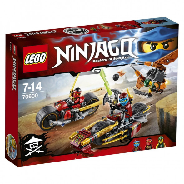 Конструктор LEGO Ninjago 70600 Погоня на мотоциклах в Хабаровске