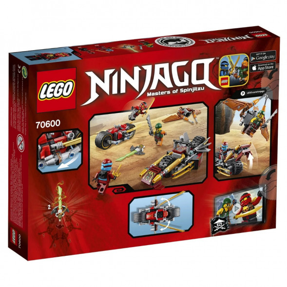 Конструктор LEGO Ninjago 70600 Погоня на мотоциклах в Хабаровске
