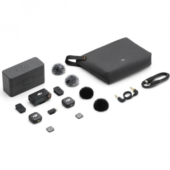 Беспроводной микрофон DJI Mic 3 (2 TX + 1 RX + Charging Case) в Хабаровске