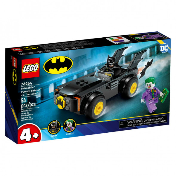 Конструктор LEGO Super Heroes 76264 Погоня на Бэтмобиле: Бэтмен против Джокера в Хабаровске