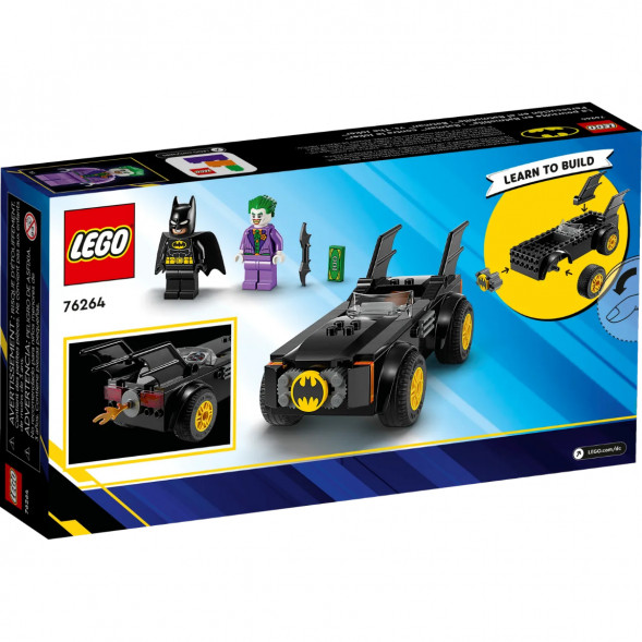 Конструктор LEGO Super Heroes 76264 Погоня на Бэтмобиле: Бэтмен против Джокера в Хабаровске