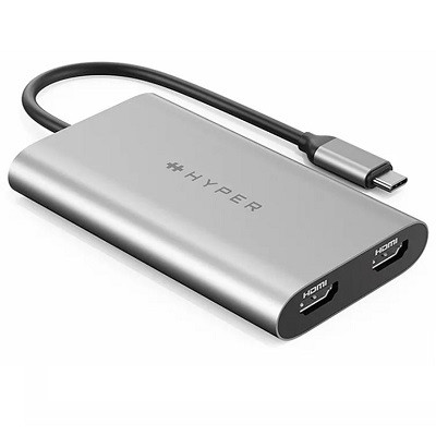 Адаптер HyperDrive Dual 4K HDMI для MacBook M1/M2 в Хабаровске