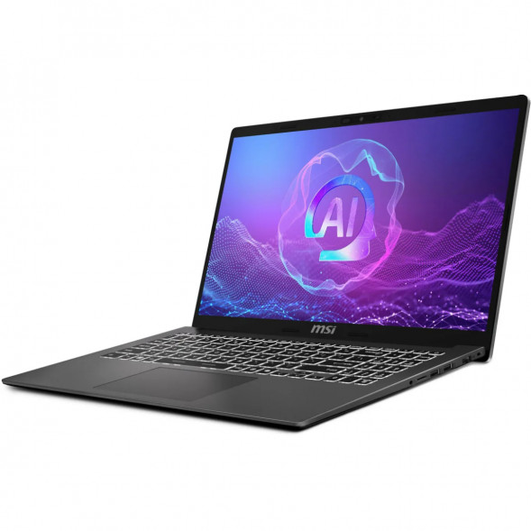 Ноутбук MSI Modern A15 AI+ F3HMG-040XRU (15.6&amp;quot;, IPS, AMD Ryzen AI 5 330 2ГГц, 4-ядерный, 16ГБ DDR5, 512ГБ SSD, AMD Radeon 820M, без ОС), серый в Хабаровске