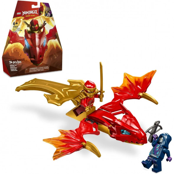 Конструктор LEGO Ninjago 71801 Удар восходящего дракона Кая в Хабаровске