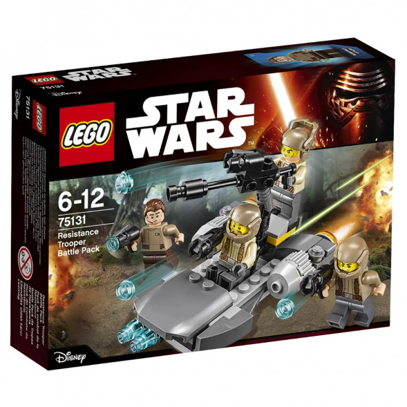 Конструктор LEGO Star Wars 75131 Боевой набор Сопротивления в Хабаровске