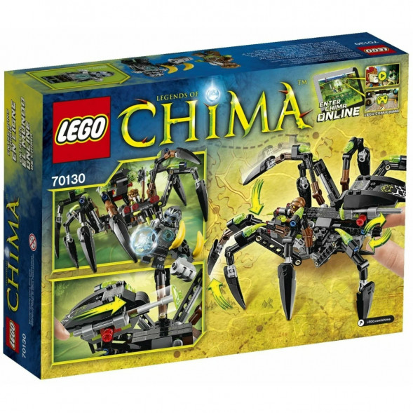 Конструктор LEGO Legends of Chima 70130 Паучий охотник Спарратуса в Хабаровске