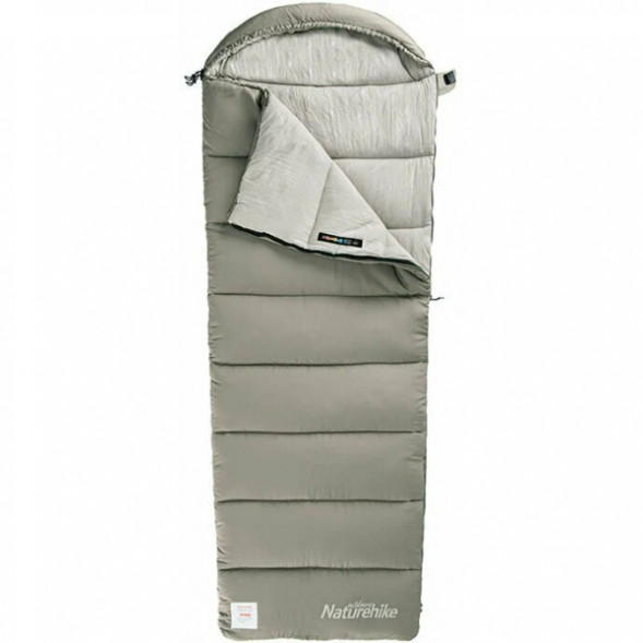 Спальный мешок Naturehike Envelope M180 (левый), зелёный в Хабаровске
