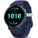 Умные часы Garmin Vivoactive 5, синие с металлически-синим безелем и силиконовым ремешком 010-02862-12 в Хабаровске