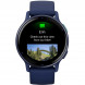 Умные часы Garmin Vivoactive 5, синие с металлически-синим безелем и силиконовым ремешком 010-02862-12 в Хабаровске