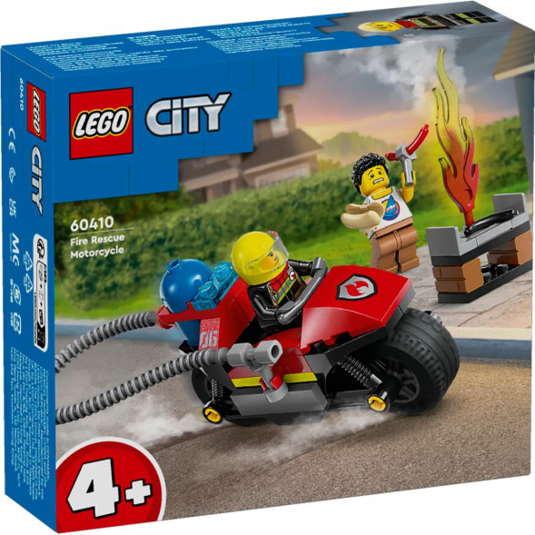 Конструктор LEGO City 60410 Пожарно-спасательный мотоцикл в Хабаровске