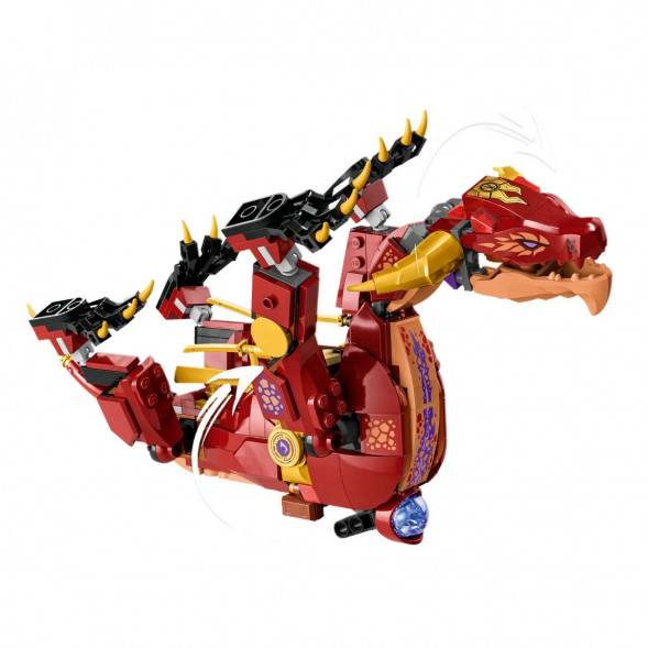 Конструктор LEGO Ninjago 71793 Лавовый дракон-трансформер в Хабаровске