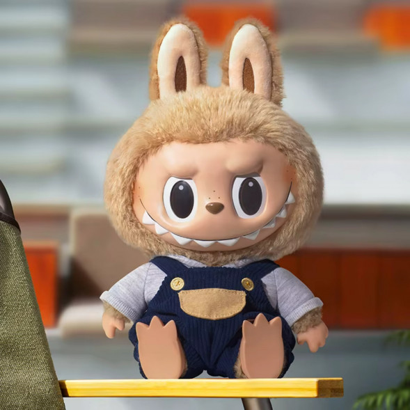 Коллекционная фигурка POP MART Labubu Time to chill Vinyl Plush Doll в Хабаровске