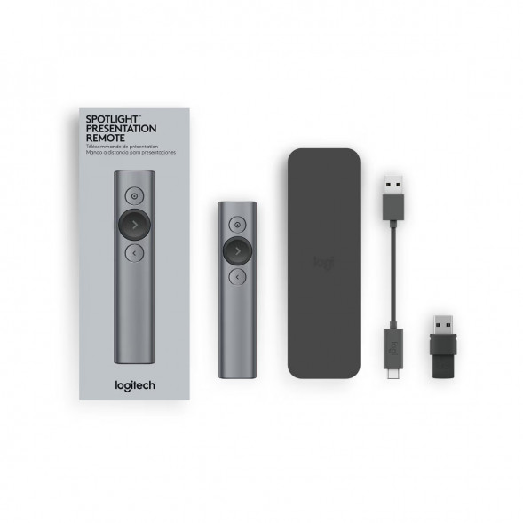 Презентер Logitech Spotlight Presentation Remote серый в Хабаровске