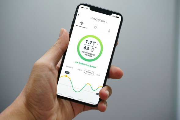 Детектор радона Airthings Wave 2-го поколения в Хабаровске