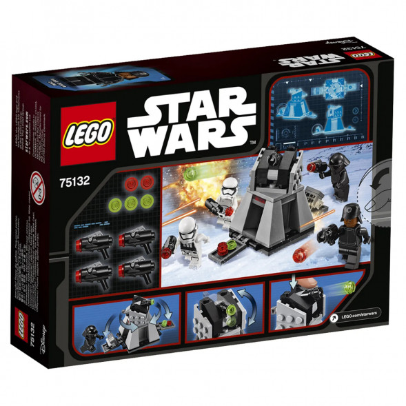Конструктор LEGO Star Wars 75132 Боевой набор Первого Ордена в Хабаровске