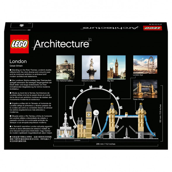 Конструктор LEGO Architecture 21034 Лондон в Хабаровске