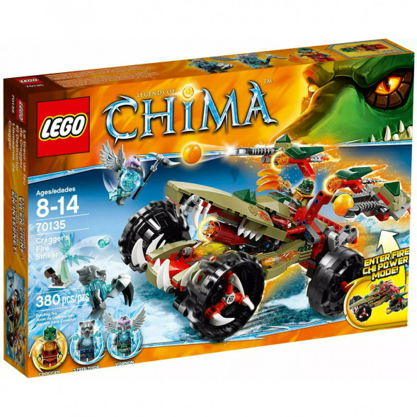 Конструктор LEGO Legends of Chima 70135 Огненный Страйкер Краггера в Хабаровске