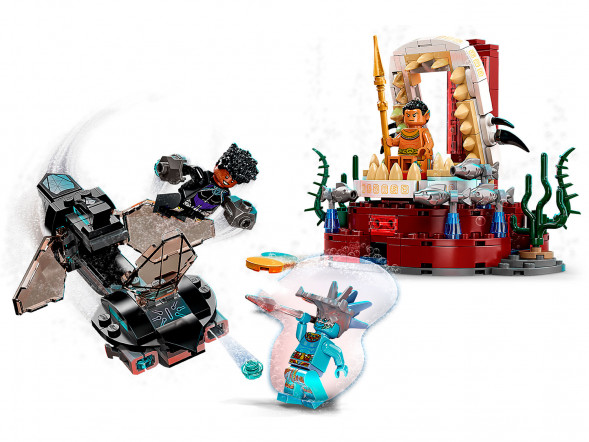 Конструктор LEGO Super Heroes 76213 Тронный зал короля Нэмора в Хабаровске