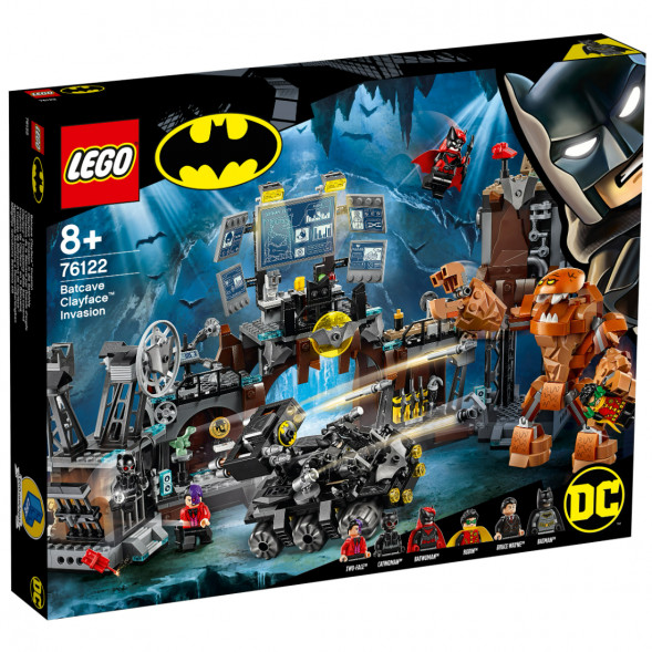 Конструктор LEGO Super Heroes 76122 Вторжение Глиноликого в бэт-пещеру в Хабаровске