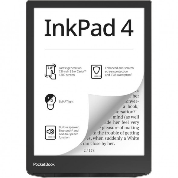 Электронная книга PocketBook 743G (PB743G-U-WW), Stardust Silver в Хабаровске