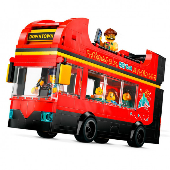 Конструктор LEGO City 60407 Красный двухэтажный экскурсионный автобус в Хабаровске