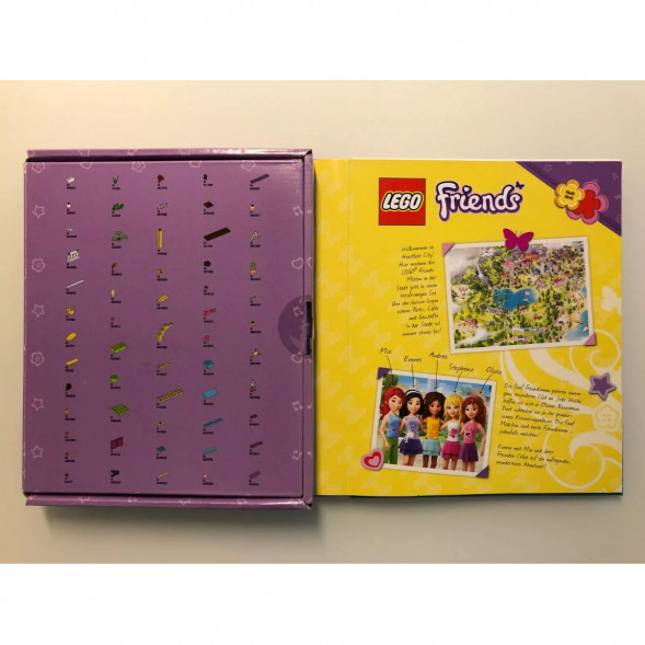 Книга и набор кубиков LEGO Friends Buch &amp;amp; Steine-Set Zwei Freundinnen auf Schatzsuche в Хабаровске