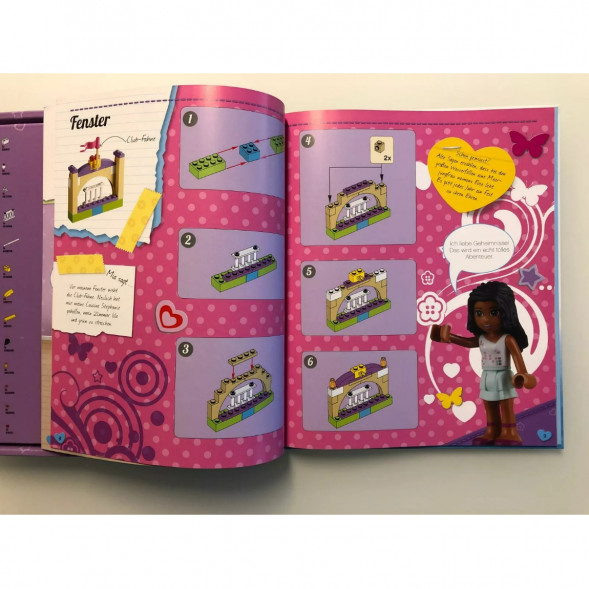 Книга и набор кубиков LEGO Friends Buch &amp;amp; Steine-Set Zwei Freundinnen auf Schatzsuche в Хабаровске
