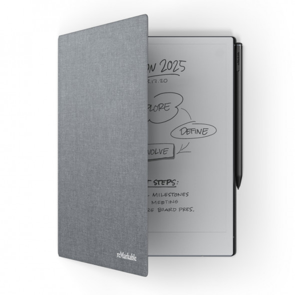 Графический планшет reMarkable 2 со стилусом Marker Plus и чехлом Book Folio серый (RM114) в Хабаровске