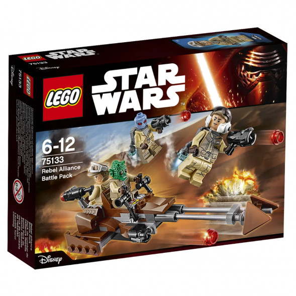 Конструктор LEGO Star Wars 75133 Боевой набор Повстанцев в Хабаровске